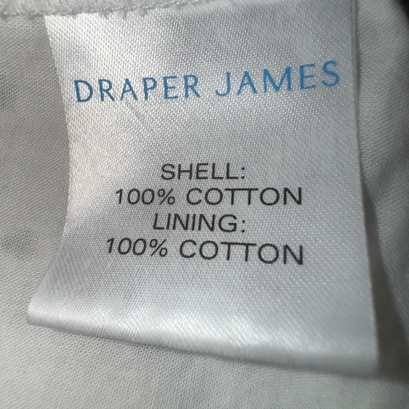 Draper James Wrap Floral Eyelet White Yellow Cottage 100% Cotton - Picture 6 of 12